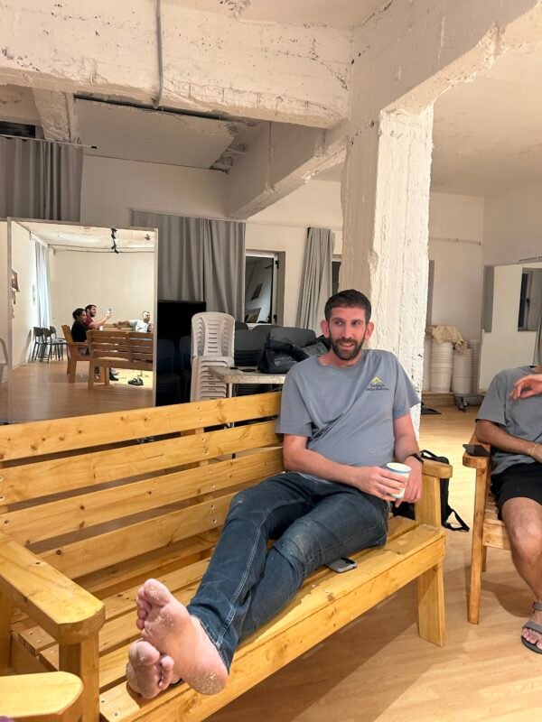 ⁦ספסל דגם כלנית⁩ – תמונה ⁦5⁩