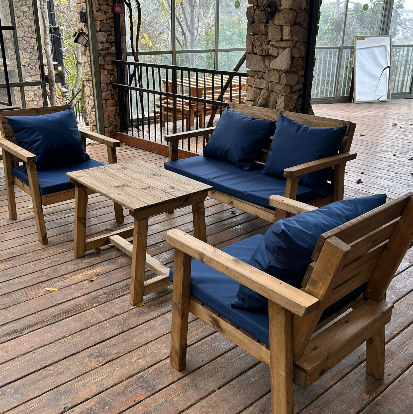 פינת ישיבה דגם עברי - ערכה לבניה עצמאית – תמונה 24